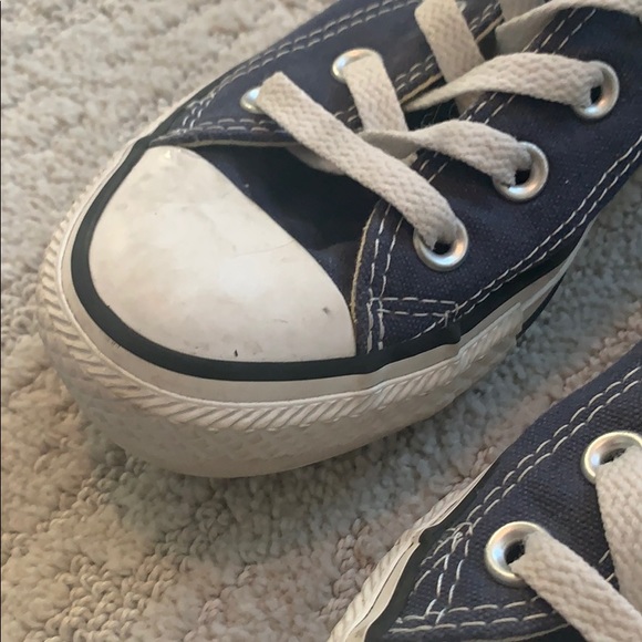 Converse All Stars in Navy Blue - Picture 4 of 7